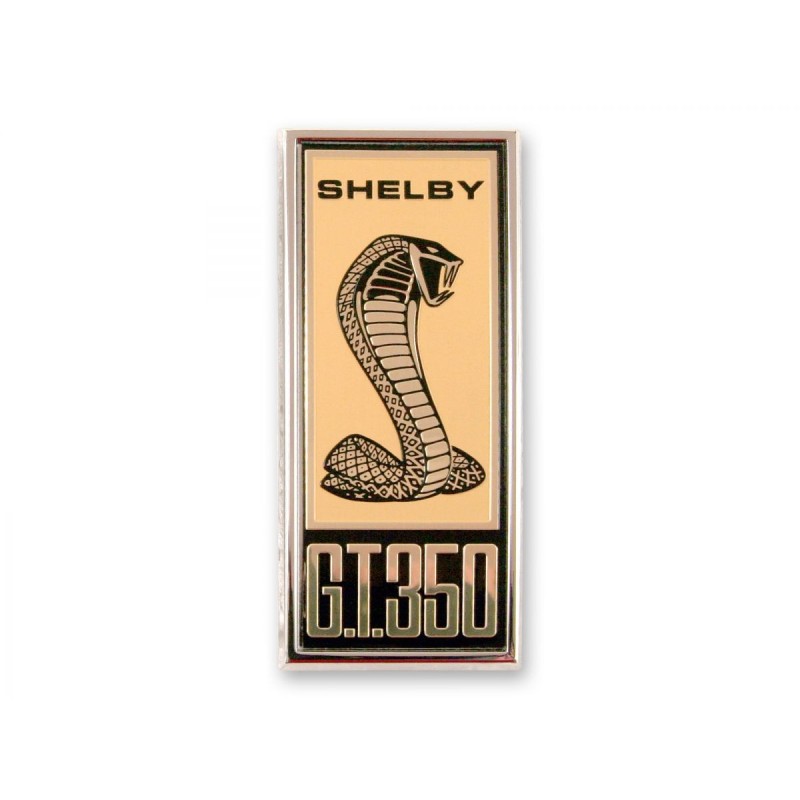 FORD MUSTANG 1967 GT 350 FASTBACK SHELBY EMBLEME D AILE Fender emblem GT350 SCOTT DRAKE S7MS-16098-A