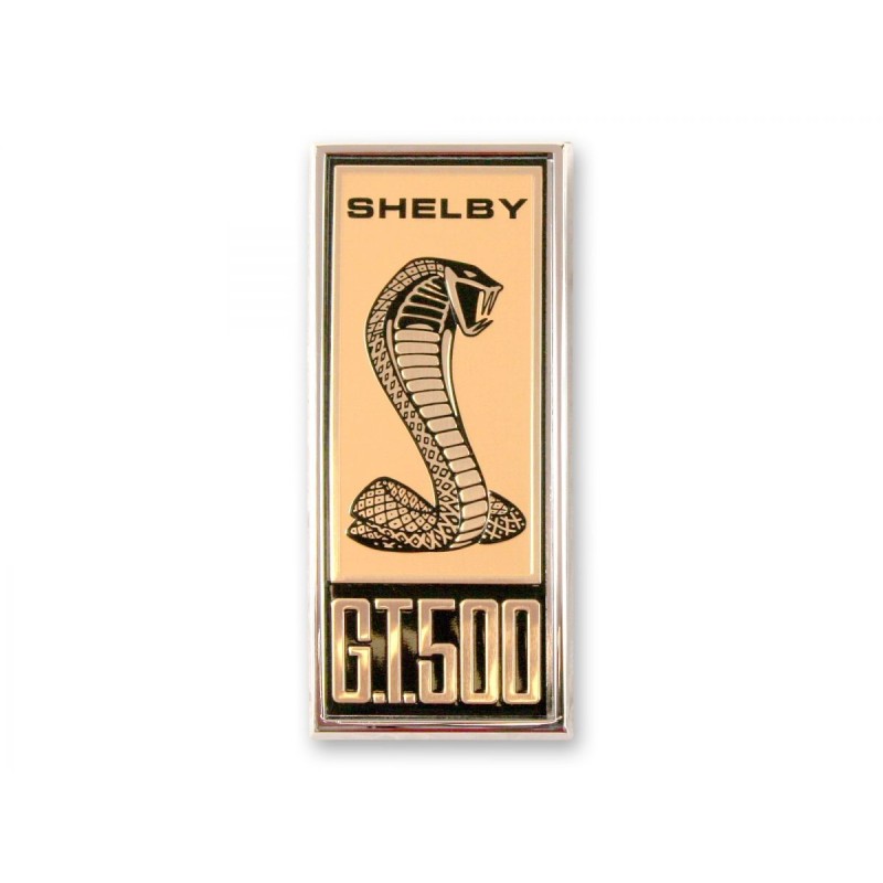 FORD MUSTANG 1967 SHELBY GT 500 EMBLEME D AILE Fender emblem GT500 SCOTT DRAKE S7MS-16098-B