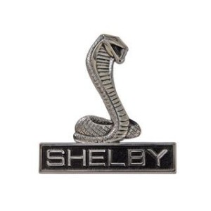 OBS FORD MUSTANG 1968 428 SHELBY COBRA JET EMBLEME POUR AILE GT 500 Fender Emblem GT500 SCOTT DRAKE S9MS-16098-A