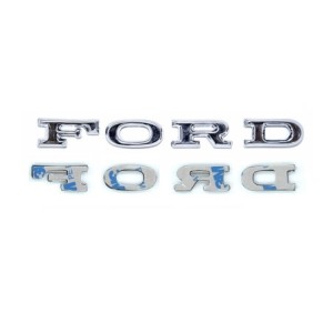 FORD MUSTANG 1967 LETTRAGE LETTRES AUTOCOLLANT FORD DE CAPOT Hood letters Ford SCOTT DRAKE C7AZ-16606-SK