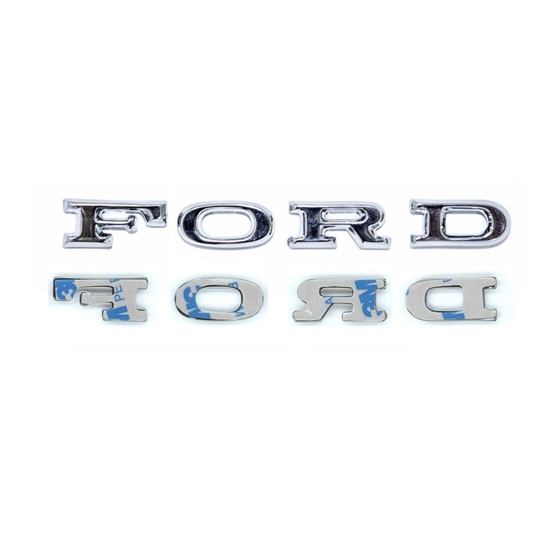 FORD MUSTANG 1967 LETTRAGE LETTRES AUTOCOLLANT FORD DE CAPOT Hood letters Ford SCOTT DRAKE C7AZ-16606-SK