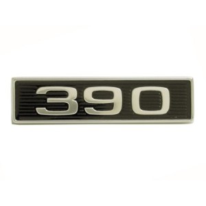 FORD MUSTANG 1969-1970 390 EMBLEME DE CAPOT 390 Hood Scoop Emblem SCOTT DRAKE C9ZZ-16637-D