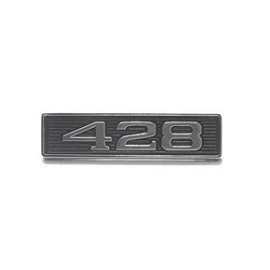FORD MUSTANG 1969 EMBLEME DE CAPOT 428 hood scoop emblem SCOTT DRAKE C9ZZ-16637-B