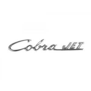 FORD MUSTANG 1968-1970 EMBLEME COBRA JET 428 Scoop emblem SCOTT DRAKE C9ZZ-16720-A