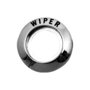 FORD MUSTANG 1964-1966 FACETTE DE BOUTON D ESSUIE GLACE wiper switch bezel SCOTT DRAKE C4DZ-10852-A