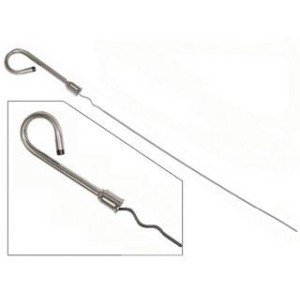 FORD MUSTANG V8 289 302 351W 1968-1973 JAUGE D HUILE INOX STYLE OE Stainless steel handle OE style SCOTT DRAKE C5AZ-6750-AC