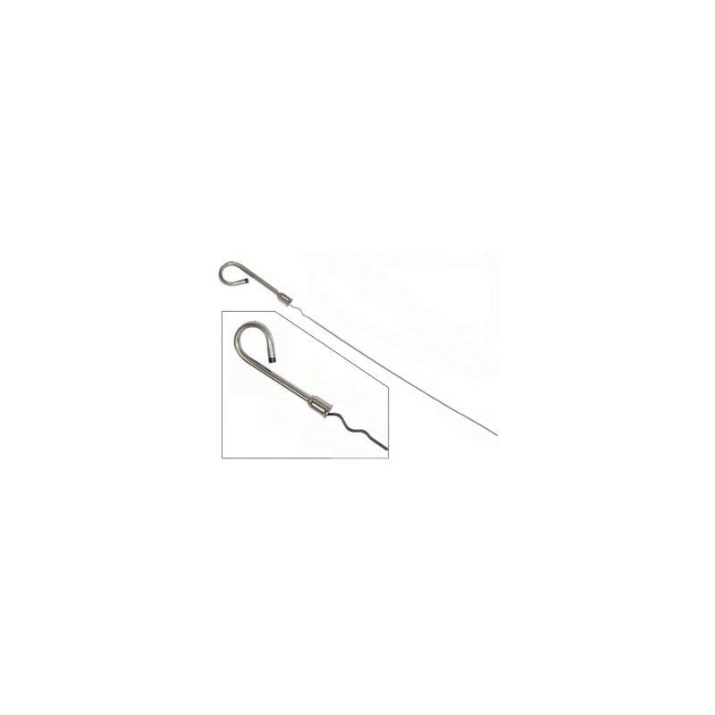 FORD MUSTANG V8 289 302 351W 1968-1973 JAUGE D HUILE INOX STYLE OE Stainless steel handle OE style SCOTT DRAKE C5AZ-6750-AC