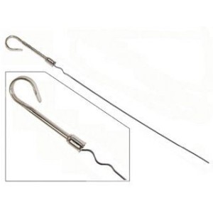 FORD MUSTANG 1965-1967 V8 289 JAUGE D HUILE INOX Oil Dip Stick stainless steel OE style SCOTT DRAKE C5AZ-6750-BC