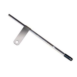 FORD MUSTANG 1966-1967 V8 289 TUBE DE JAUGE D HUILE MOTEUR CHROME Oil Dip stick tube chrome SCOTT DRAKE C6AZ-6754-C