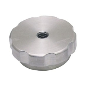FORD MUSTANG 1964-1973 ECROU DESIGN ALUMINIUM DE FILTRE A AIR Billet air cleaner knob with hole SCOTT DRAKE B-358871-B