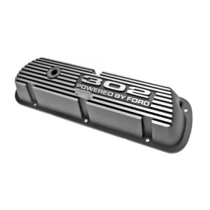 FORD MUSTANG 1964-1973 V8 302 PAIRE DE CACHE CULBUTEURS ALUMINIUM aluminium valve covers pair SCOTT DRAKE 6A582-302