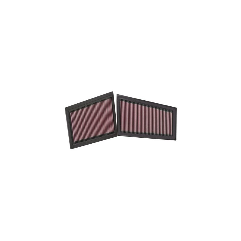 K&N FILTRE À AIR KN 332940 33-2940 MERCEDES BENZ CLASSE C S203 C320 CDI DIESEL 2005-2007 TOUS MODÈLES (BOX INCLUDES 2 FILTRES)*
