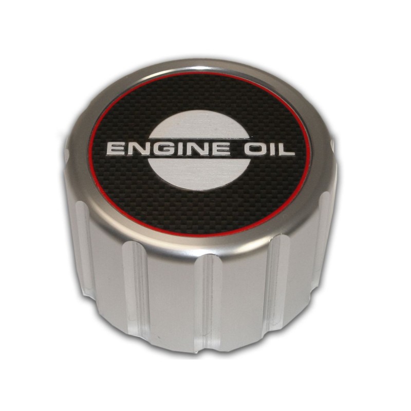 FORD MUSTANG 1965-1968 PUSH ON CAPSULE BOUCHON D HUILE POUSSOIR ALUMINIUM oil cap billet push-on SCOTT DRAKE B-6766-A