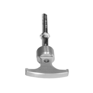 FORD MUSTANG 1967-1970 BOUCHON JAUGE DE RESERVOIR DE LIQUIDE DE DIRECTION ASSISTEE ALUMINIUM power steering Dipstik handle bille