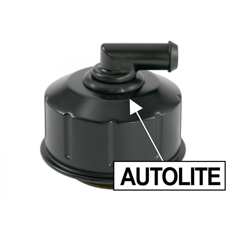 FORD MUSTANG 1967-1970 TWIST IN CAPUCHON BOUCHON D HUILE NOIR Closed emissions oil cap black SCOTT DRAKE C8AZ-6766-A