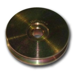 FORD MUSTANG 1965-1973 289 POULIE D ALTERNATEUR HIGH PERFORMANCE JAUNE ACIER Hi-Po Alternator pulley yellow steel SCOTT DRAKE C5