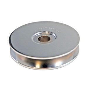 FORD MUSTANG 1964-1973 289 POULIE D ALTERNATEUR HIGH PERFORMANCE CHROME Hi-Po Alternator pulley chrome SCOTT DRAKE C5AF-10A352-S