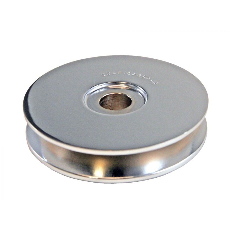 FORD MUSTANG 1964-1973 289 POULIE D ALTERNATEUR HIGH PERFORMANCE CHROME Hi-Po Alternator pulley chrome SCOTT DRAKE C5AF-10A352-S