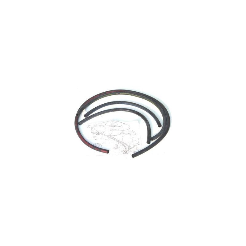 FORD MUSTANG 1968-1973 TUBES FLEXIBLES POUR VENTILATION AIR DITRIBUTEUR 302 351W SIMPLE vacuum line hose kits 302 351W single di