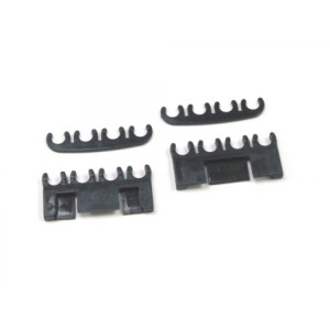 FORD MUSTANG 1964-1973 SEPARATEUR DE CABLES DE BOUGIES D ALLUMAGE SET NOIR spark plug wire separator set black SCOTT DRAKE B6AB8