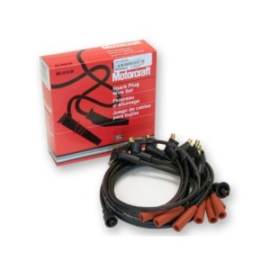 FORD MUSTANG 1964-1973 V8 260 289 302 351 WINDSOR SET MOTORCRAFT DE CABLES DE BOUGIES NE CONVIENT PAS POUR 390 spark plug wire s