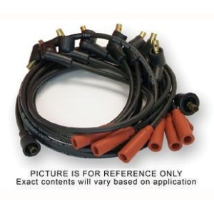 FORD MUSTANG 1970-1971 V8 351 CLEVELAND SET DE CABLES DE BOUGIES Spark plug wire set 351 C SCOTT DRAKE D0ZZ-12259-A CONNECTEUR F