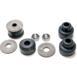 FORD MUSTANG 1964-1966 KIT DE SILENT BLOC POUR BARRE TIRAN Strut bushings with washers and nuts SCOTT DRAKE C4DZ-3A187-AR