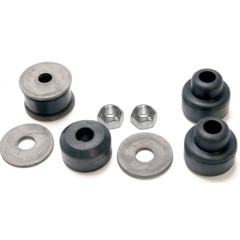 FORD MUSTANG 1964-1966 KIT DE SILENT BLOC POUR BARRE TIRAN Strut bushings with washers and nuts SCOTT DRAKE C4DZ-3A187-AR