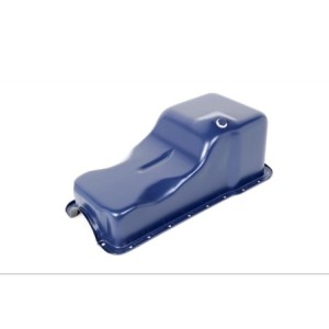 FORD MUSTANG 1964-1973 V8 260 289 302 SMALL BLOCK CARTER D HUILE BLEU PEINT Small block Painted oil pans Blue SCOTT DRAKE C5ZZ-6
