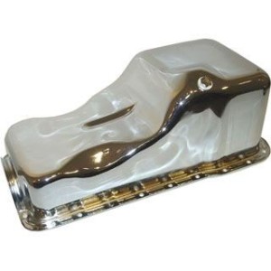 FORD MUSTANG 1969-1973 V8 351 WINDSOR CARTER D HUILE MOTEUR CHROME oil pan 351w SCOTT DRAKE C9ZZ-6675-C