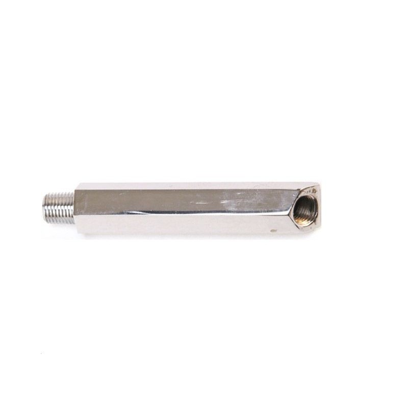FORD MUSTANG 1964-1973 V8 EXTENSION POUR PRESSION D HUILE CHROME Oil Pressure sending Extension 8 cylinder Chrome SCOTT DRAKE C2