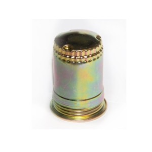 FORD MUSTANG 1964-1966 BOITE DE FILTRE A ESSENCE CARBURANT DORE ZINC Fuel filter replacement canister gold zinc SCOTT DRAKE C3AZ