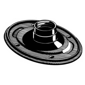 FORD MUSTANG 1971-1973 Fuel Filler Pipe to Trunk Floor Seal SCOTT DRAKE D1ZZ-9008