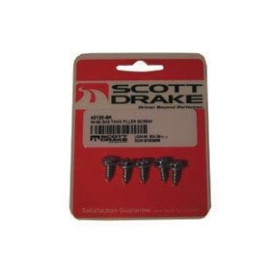 FORD MUSTANG 1964-1968 SET DE VIS DE FIXATION DU TUYAU DE REMPLISSAGE DU RESERVOIR ESSENCE Gas tank filler mount screw set SCOTT