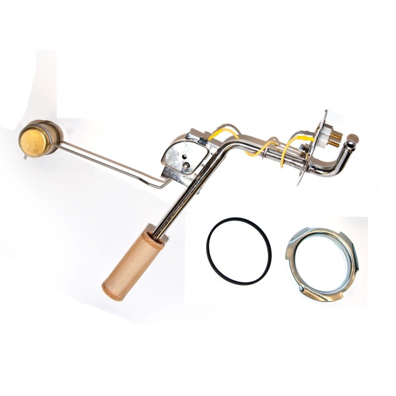 FORD MUSTANG 1971-1973 JAUGE A RESERVOIR DE CARBURANT D ESSENCE INOX ET FLOTEUR METAL Fuel gauge Sending Unit stainless steel SC