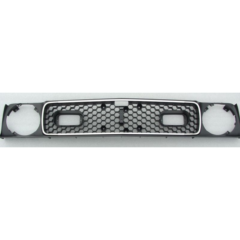 FORD MUSTANG 1971-1972 GRILLE DE CALANDRE MACH 1 MOULAGE INOX Mach 1 grille with stainless moldings SCOTT DRAKE D1ZZ-8200-C