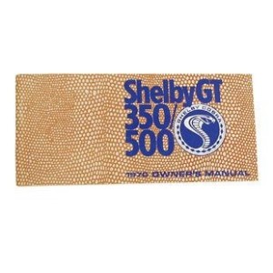FORD MUSTANG 1970 SHELBY GT 350 GT 500 GT350 GT500 MANUEL DE PROPRIETAIRE Shelby Owners manual SCOTT DRAKE OM-70-S dernier exemp
