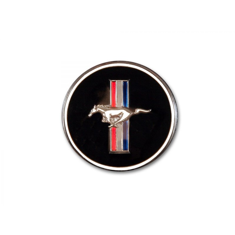 FORD MUSTANG 1965-1973 INSIGNE DE FACADE DE TABLEAU DE BORD PASSAGER OU BOUTON DE KLAXON horn Button and Dash Panel Emblem with