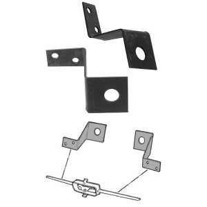 FORD MUSTANG 1964-1965 SUPPORTS DE MONTAGE DE BARRES DE GRILLE Grill bar mounting brackets SCOTT DRAKE C5ZZ-8182-3-A