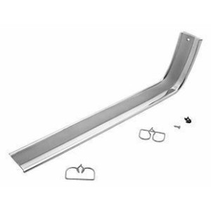 FORD MUSTANG 1964-1966 MOULURE LARGE POUR GRILLE GAUCHE Wide grill molding Left hand SCOTT DRAKE C5ZZ-8243-AR