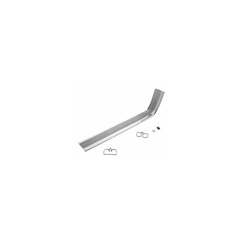 FORD MUSTANG 1964-1966 MOULURE LARGE POUR GRILLE GAUCHE Wide grill molding Left hand SCOTT DRAKE C5ZZ-8243-AR