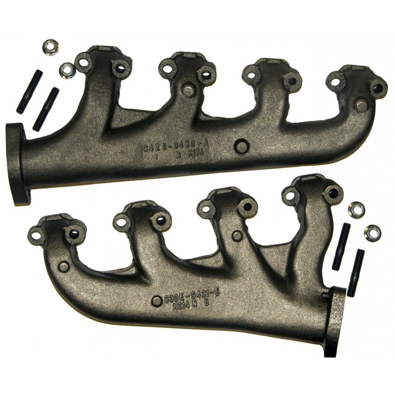 FORD MUSTANG 1964-1967 PAIRE DE COLLECTEURS D ECHAPPEMENT PERFORMANCE MOTEURS 260 289 302 High performance exhaust manifolds SCO