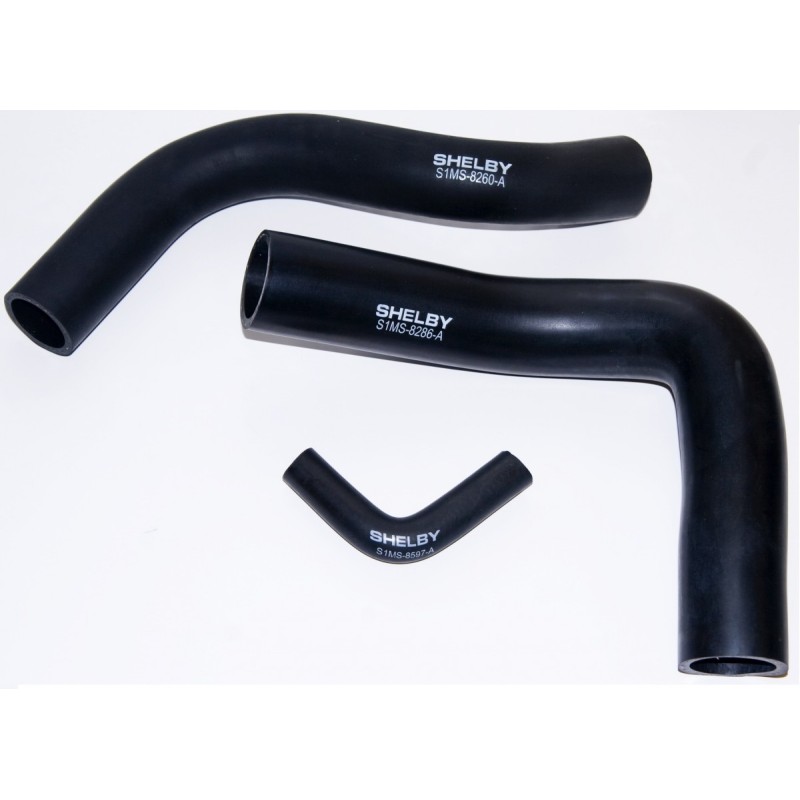 FORD MUSTANG 1965-1968 V8 289 302 DURITES DE RADIATEUR MOTEUR SHELBY Shelby Radiator Hose Set SCOTT DRAKE S1MS-8260-86-S