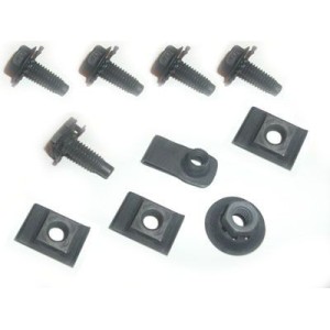 FORD MUSTANG 1964-1966 KIT MONTAGE TRAVERSE ENTRE SUPPORTS DE FEUX Stone deflector mounting kit SCOTT DRAKE SDM-C5ZB-119
