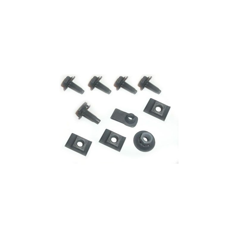 FORD MUSTANG 1964-1966 KIT MONTAGE TRAVERSE ENTRE SUPPORTS DE FEUX Stone deflector mounting kit SCOTT DRAKE SDM-C5ZB-119