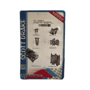 FORD MUSTANG 1964-1966 FASTBACK KIT DE VIS POUR INTERIEUR Fastback Interior trim screw kit SCOTT DRAKE ITS-65-FB