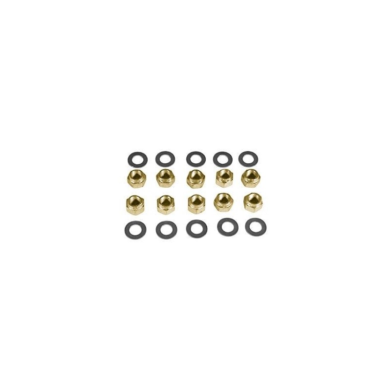 FORD MUSTANG 1964-1973 KIT DE JOINTS ET ECROUS AUTO SERRANTS NEZ DE PONT Rear end housing nut and washer kit 20 pieces SCOTT DRA