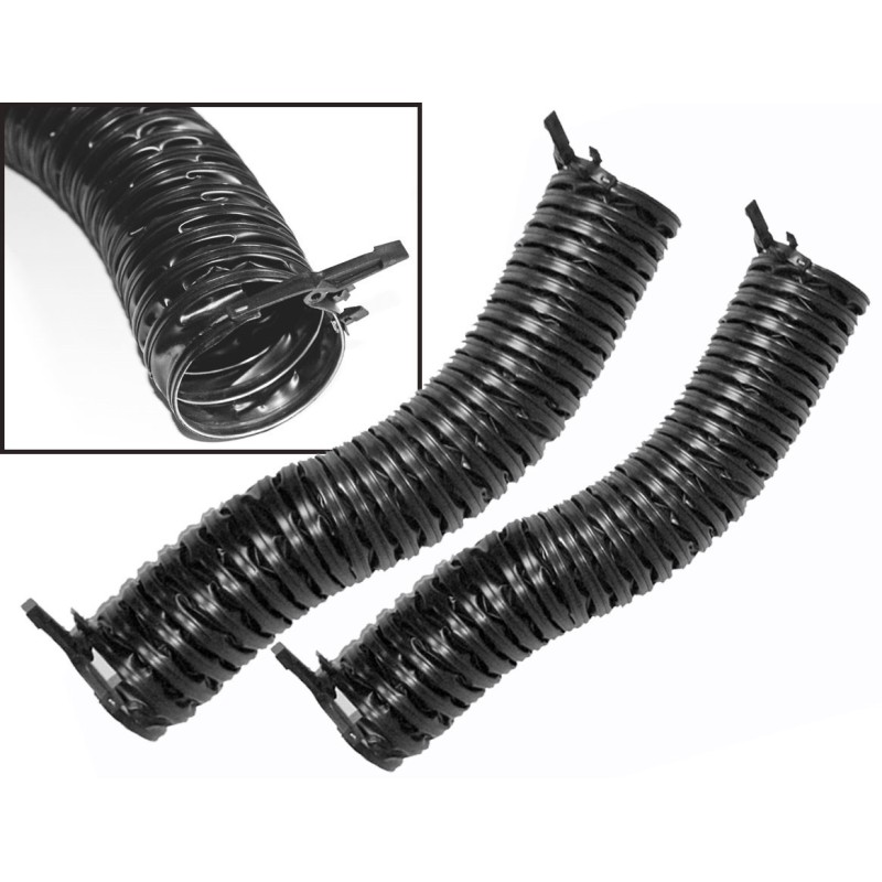 FORD MUSTANG 1964-1968 TUYAUX DE VENTILATION DE CHAUFFAGE Defroster hoses with cam locks SCOTT DRAKE C5ZZ-18556-A
