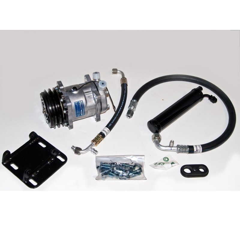 FORD MUSTANG 1964-1965 KIT DE CONVERSION DE COMPRESSION POUR AIR CLIMATISE SANDEN V8 R134A Sanden compressor conversion kit V8 R