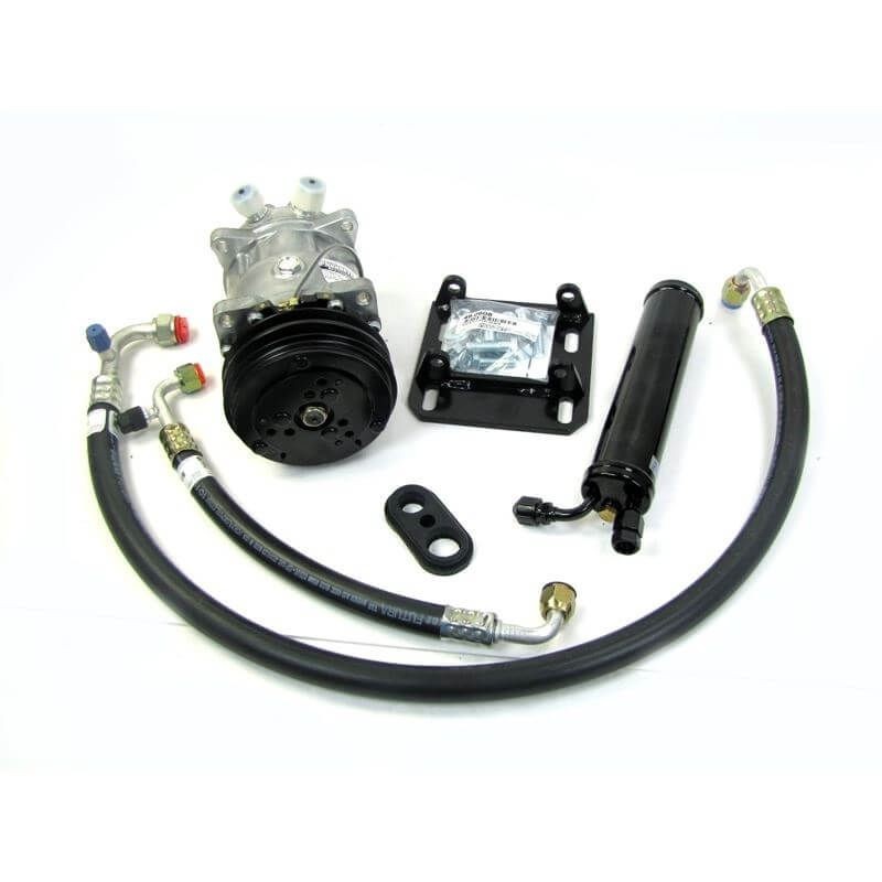FORD MUSTANG 1966 KIT CONVERSION COMPRESSEUR R134A POUR AIR CLIMATISE SANDEN 289 R134A Sanden compressor conversion kit 289 R134